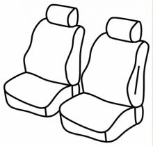 presvlake za sjedala za Dacia Dokker, 2018>