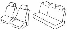 presvlake za sjedala za Dacia Logan, 2012> - Ambiance, Laureate