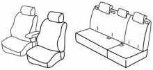presvlake za sjedala za Honda Civic, 2012>2017 - 5 vrata