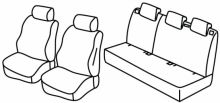 presvlake za sjedala za Kia Picanto, 2017> - 5 vrata