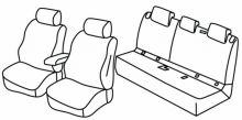 presvlake za sjedala za Mercedes GLA, 2013> - 5 vrata