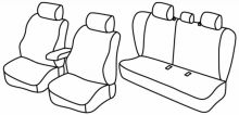 presvlake za sjedala za Mitsubishi Lancer 7, 2003>2007 - 5 vrata