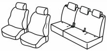 presvlake za sjedala za Nissan NV200, 2013> - Electric - 5 vrata