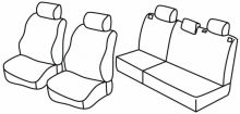 presvlake za sjedala za Nissan X-Trail, 2007>2014 - T31