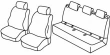 presvlake za sjedala za Opel Corsa E, 2015>2019 - 5 vrata