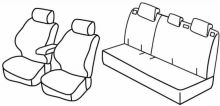 presvlake za sjedala za Peugeot 208, 2012>2019 - 5 vrata