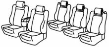 presvlake za sjedala za Peugeot 5008, 2017> - 5 vrata