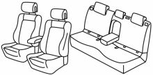 presvlake za sjedala za Renault Koleos, 2016> - Intens - 5 vrata