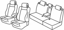 presvlake za sjedala za Renault Megane 3, 2008>2016 - Gt line - 5 vrata