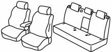 presvlake za sjedala za Seat Ateca, 2016> - SUV, Style, Business version - 5 vrata