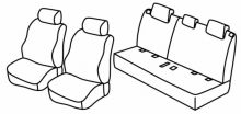 presvlake za sjedala za Suzuki Vitara, 2015> - Premium