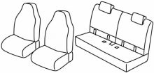presvlake za sjedala za Toyota Aygo X, 2022> - 5 vrata