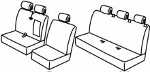 presvlake za sjedala za Volkswagen Crafter, 2006>