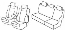 presvlake za sjedala za VW Polo, 2014>2017 - Lounge - 5 vrata
