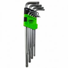 53737 SET TORX KLJUČEVA (T10 - T50) – DUGI, 9 kom