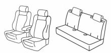 seat covers for Alfa Romeo Giulietta, 2016>2020 - 5 door