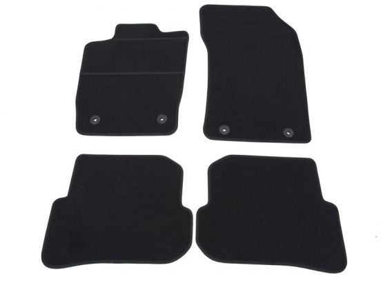 interior textile mats compatible for Audi A1, 2010>2018