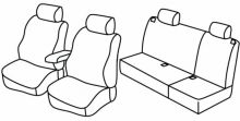 presvlake za sjedala za Audi A3, 1996>2003 - 5 vrata
