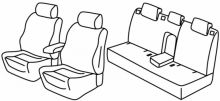 presvlake za sjedala za Audi A3, 2004>2012 - Sportback - 5 vrata