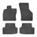 rubber mat compatible for VW Golf 7, 2012>2020 / VW Golf 8, 2019> / Audi A3, 2013>2020, sedan & sportback / Seat Leon, 2012>2020-1