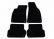 tekstilni tepih za unutrašnjost odgovara za Audi A4/Quattro, 2000>2007-1