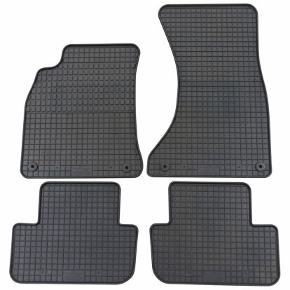 rubber mat compatible for Audi A4 from 11/2007-09/2015 / A4 Avant from 05/2008-09/2015 / A4 Allroad from 2009-05/2016 / A5 Sportback from 09/2009-12/2016