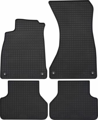rubber mat compatible for Audi A4 / A4 Avant from 10/2015-2024 / A4 Allroad from 10/2016-2024/ A5 Sportback from 01/2017-2024