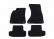 interior textile mats compatible for Audi A5/S5, 2007>2016-1