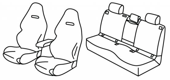 presvlake za sjedala odgovaraju za Audi S5, 2024> - Limousine - 4 vrata