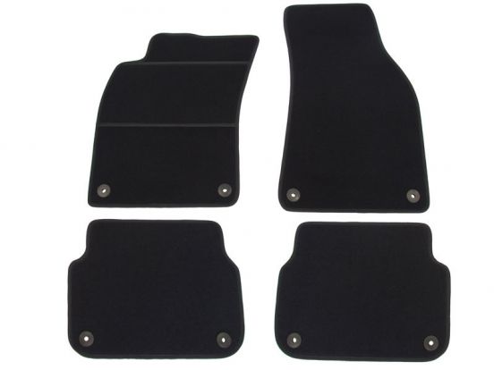 interior textile mats compatible for Audi A6, 2004>2006