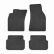rubber mat compatible for Audi A6 C6, 2004>2006-1