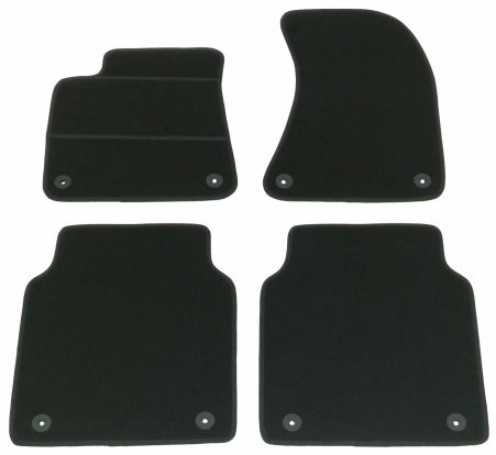 interior textile mats compatible for Audi A8, 2013>2017