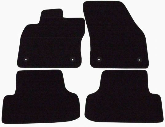 interior textile mats compatible for Audi Q2, 2016>