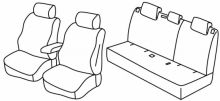 presvlake za sjedala za Audi Q3, 2011> 2018 - 5 vrata