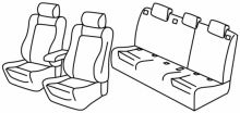 presvlake za sjedala za Audi Q3, 2011>2018 - 5 vrata