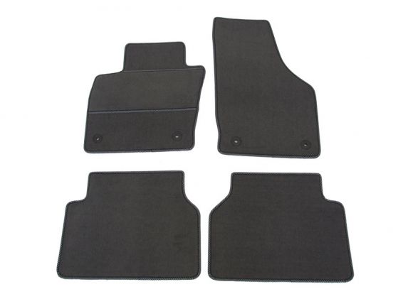 interior textile mats compatible for Audi Q3, 2011>2018