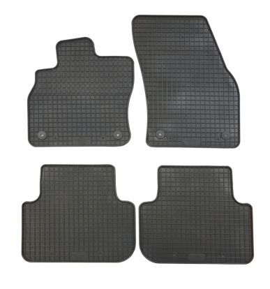 rubber mat compatible for Audi Q3, 2018>