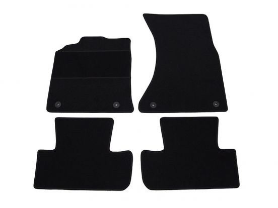 interior textile mats compatible for Audi Q5, 2009>2017