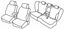 presvlake za sjedala za Audi Q5, 2017> - 5 vrata
