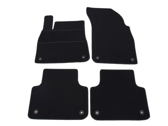 interior textile mats compatible for Audi Q7, 2015> / Q8, 2018>