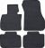 rubber mat compatible for Bmw X1 (F48) from 2015>2022 / 2 series (F45) Active Tourer from 2014>2022 / X2 (F39) from 03/2018>2024-1