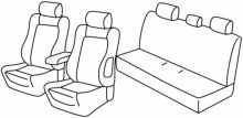 presvlake za sjedala za Bmw Serie 3, 2005>2012 - E90 Limousine - 4 vrata