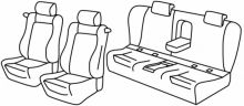 presvlake za sjedala za Bmw Serie 3, 2005>2012 - E92 Coupe - 3 vrata