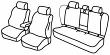 presvlake za sjedala za Bmw X3, 2017> - G01 - 5 vrata