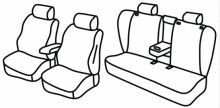 presvlake za sjedala za Bmw X4, 2014>2018 - F26 - 5 vrata