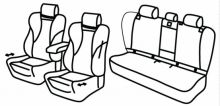 presvlake za sjedala za Bmw X4, 2018> - G02 - 5 vrata