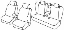 presvlake za sjedala za Bmw X5, 1999>2006 - E53 - 5 vrata