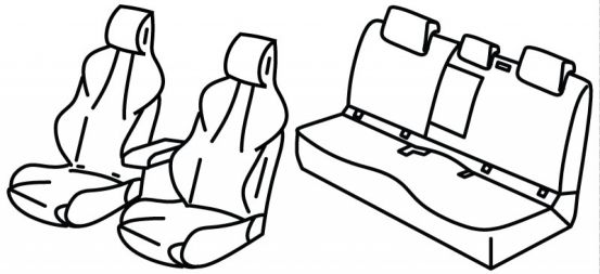 presvlake za sjedala odgovaraju za Byd Seal U DM-i, 2024> - PHEV - 5 vrata