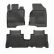 3D mats for interior compatible for Opel Antara, 2006>2017 / Chevrolet Captiva, 2006>2018-1