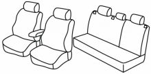 seat covers for Chevrolet Lacetti, 2002>2008 - 5 door